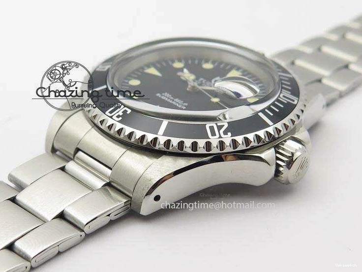 (Black Date) Dial SS Black Round JKF Edition Submariner Markers Best A2836 0208